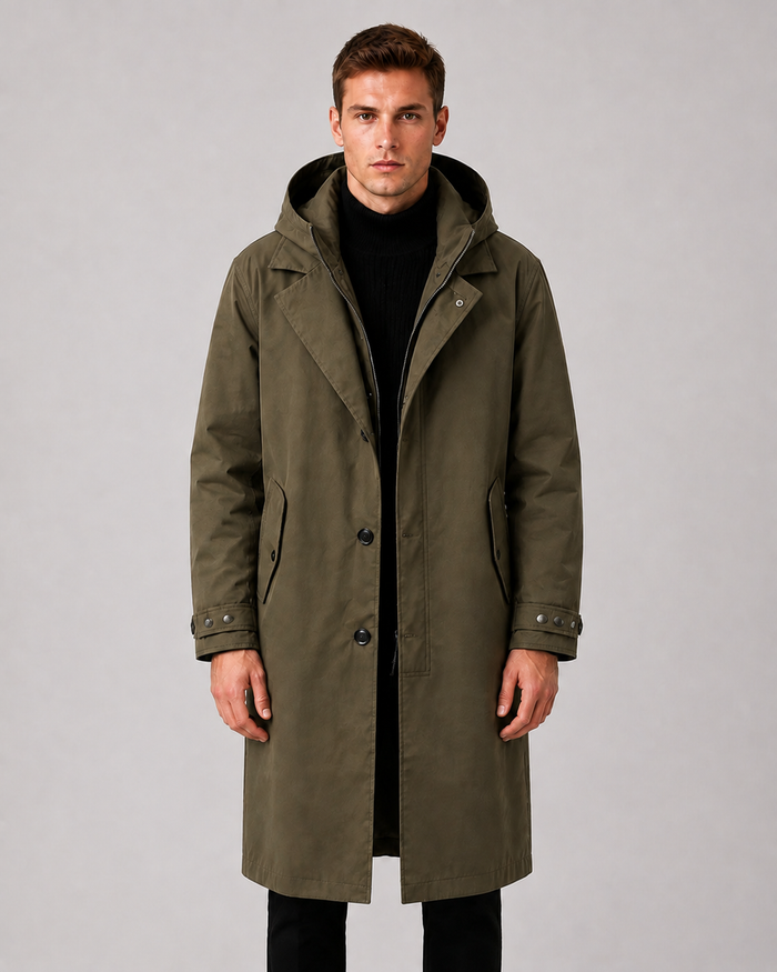 Men's Waterproof All-Weather Raincoat