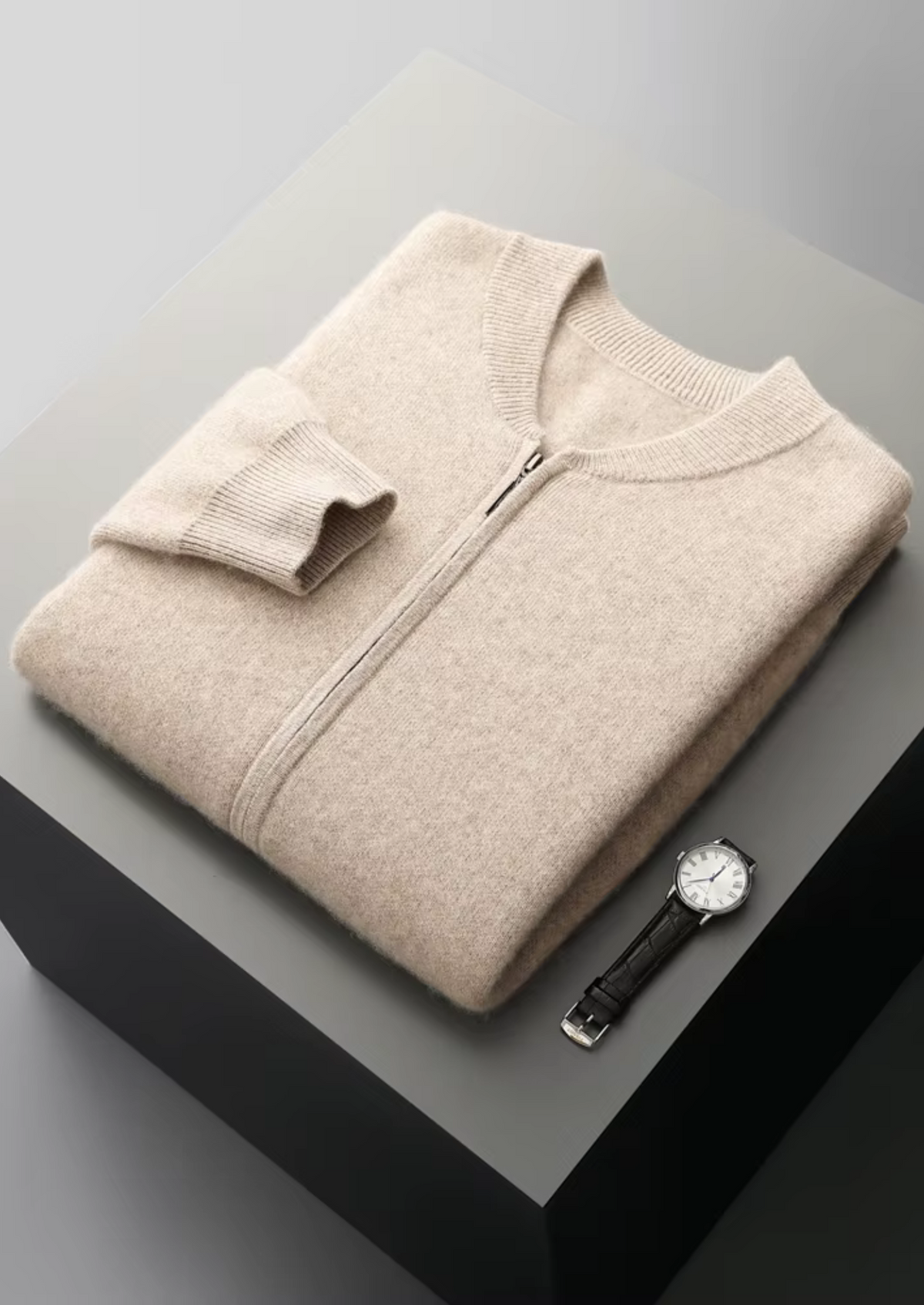 Classic Wool V-Neck Cardigan