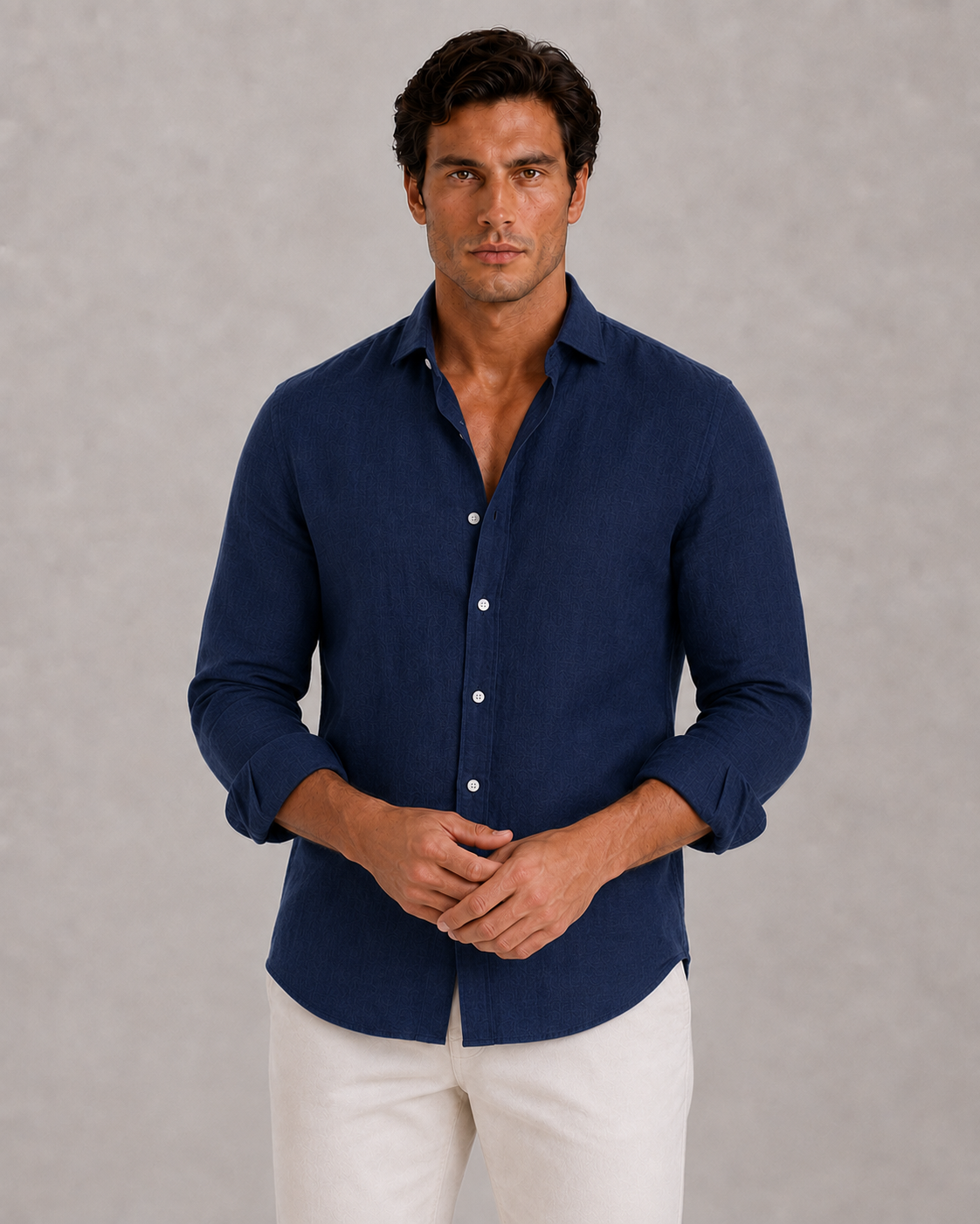Men's Linen Casual Shirt