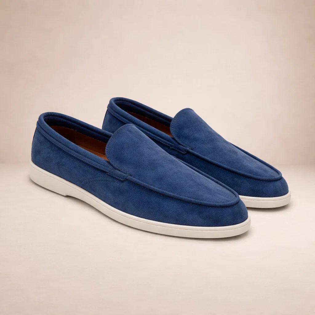 Men's Leather Slip-On Loafers