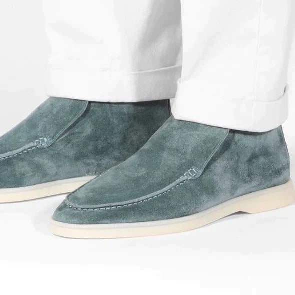 Suede high shoes