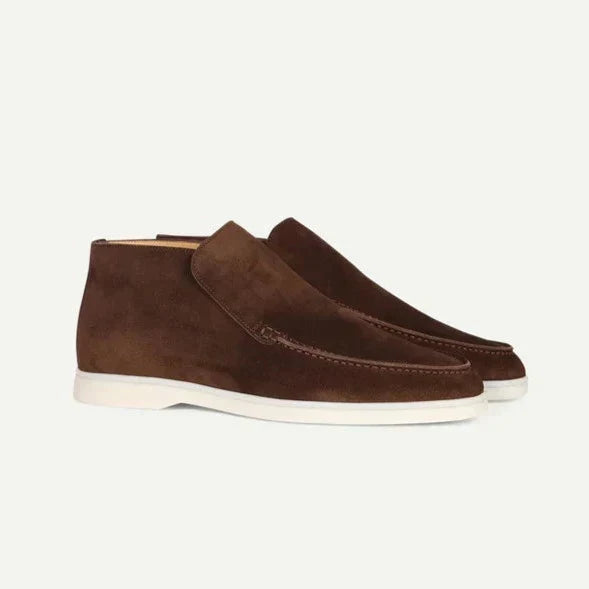 Suede high shoes