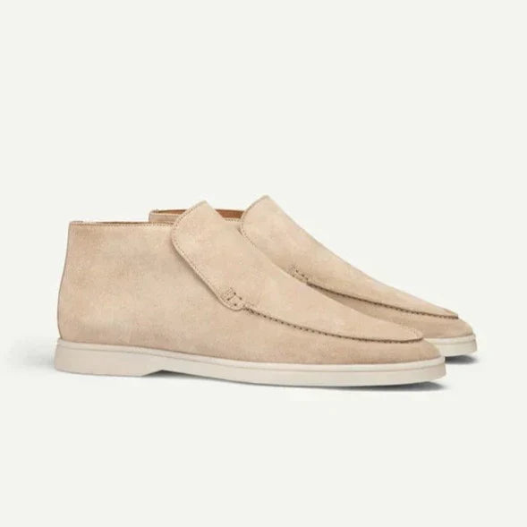 Suede high shoes