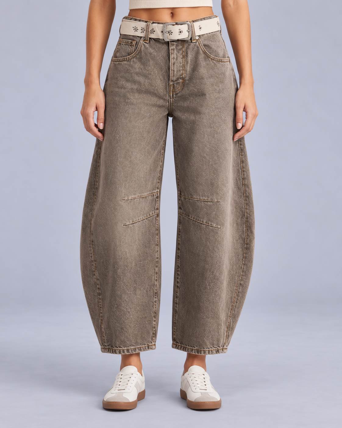 Women's Relaxed Barrel Leg Jeans