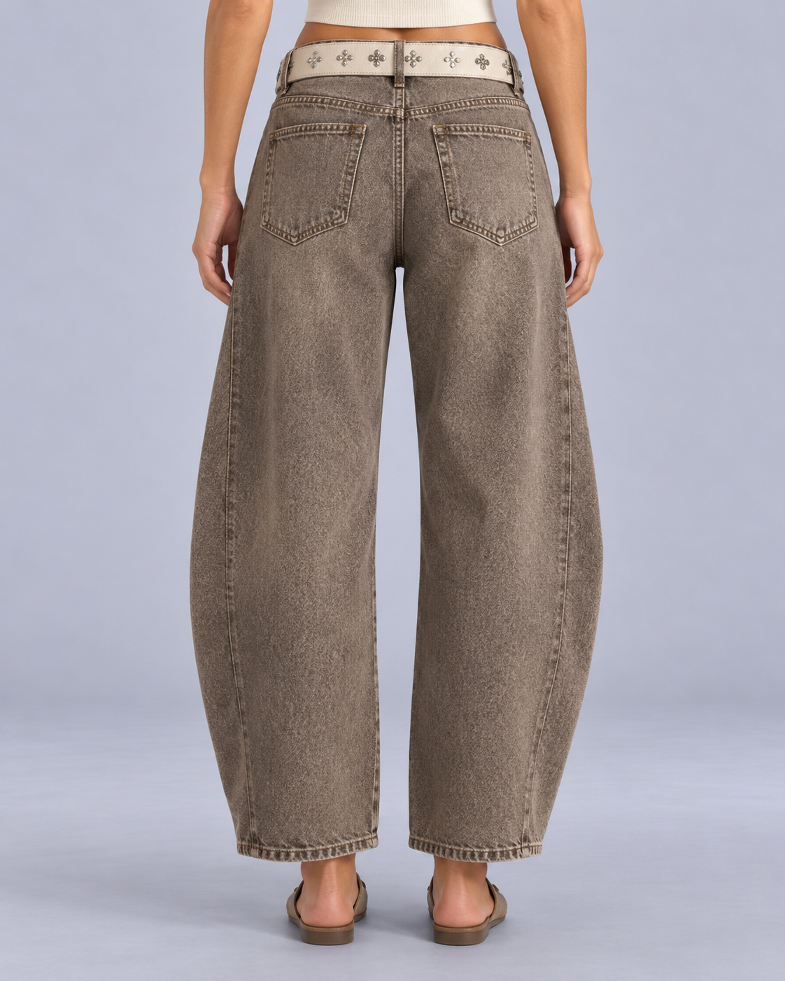 Women's Relaxed Barrel Leg Jeans