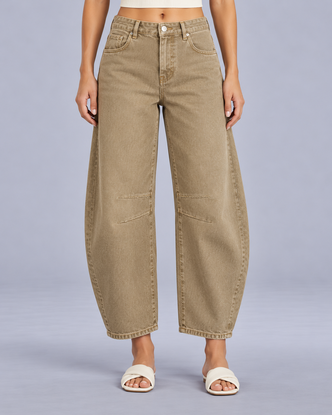 Women's Relaxed Barrel Leg Jeans