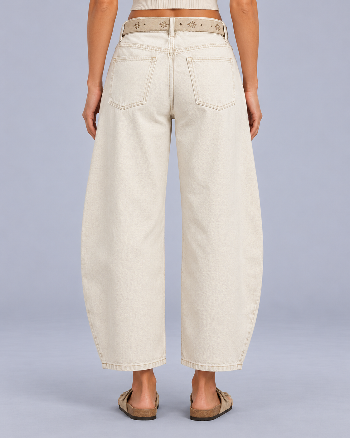 Women's Relaxed Barrel Leg Jeans