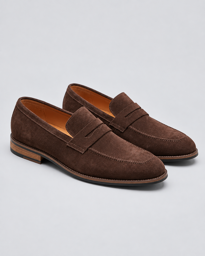 Men's Elegant Loafers Slip-On Dress Shoes