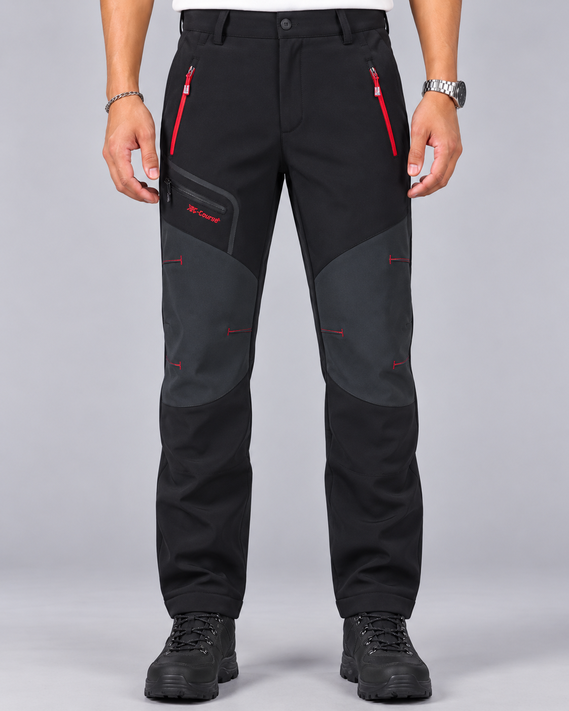 Unisex Waterproof Thermal Work Trousers | Fleece-Lined Outdoor Pants