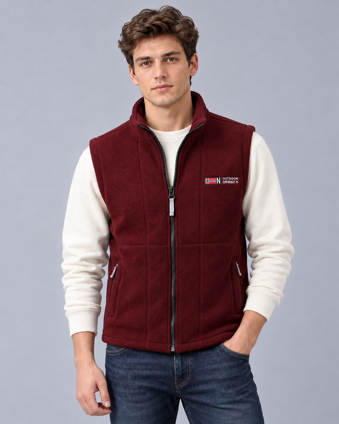 Men's Lightweight Fleece Gilet | Insulated Layering Bodywarmer