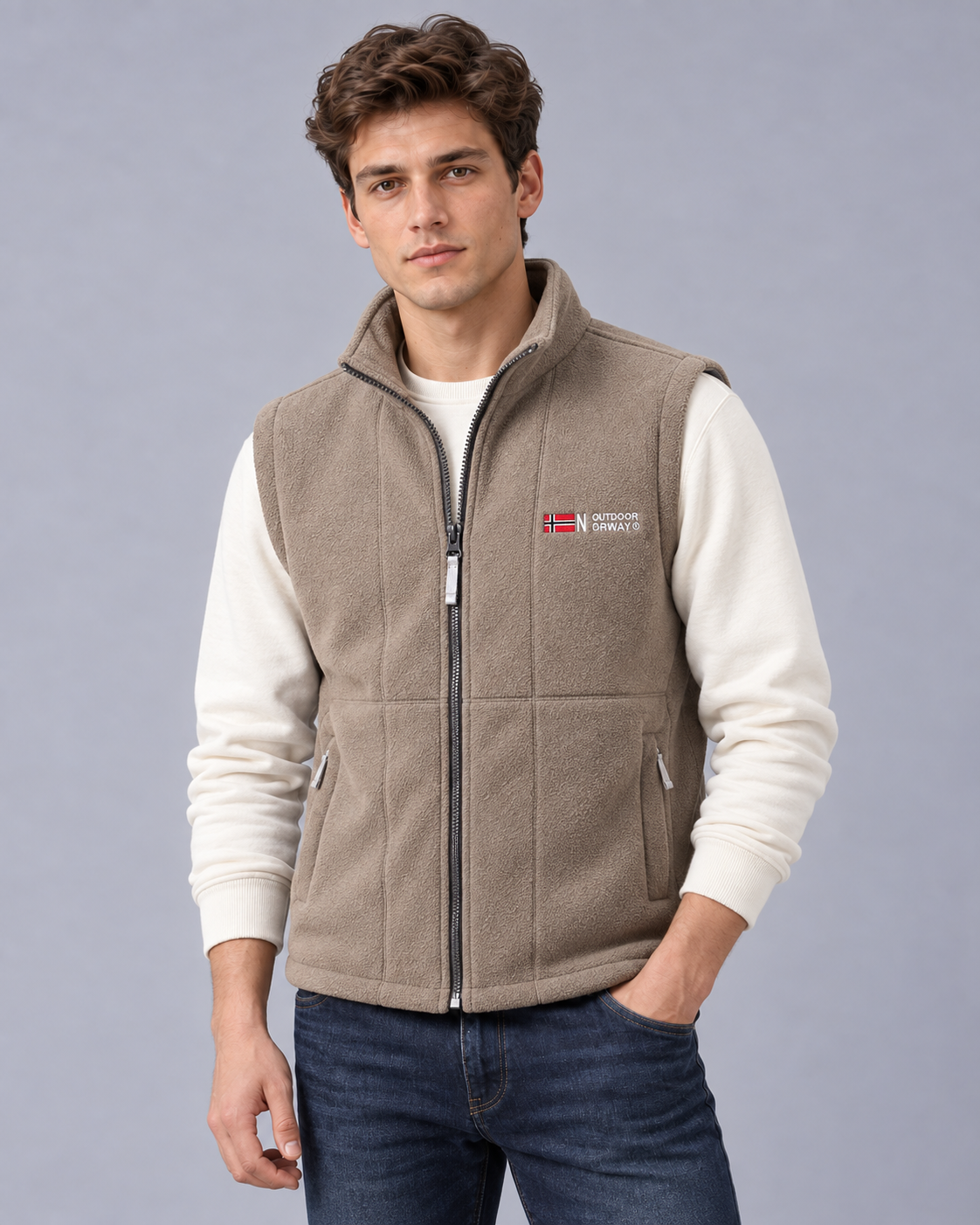 Men's Lightweight Fleece Gilet | Insulated Layering Bodywarmer