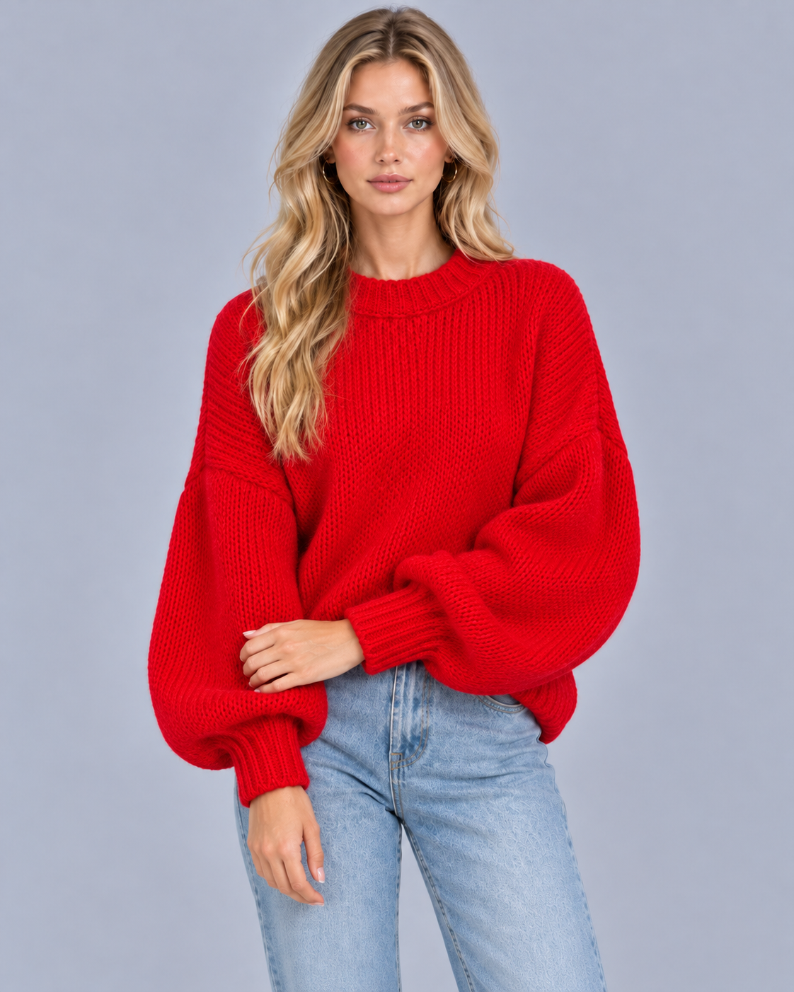 Women's Oversized Chunky Knit Jumper