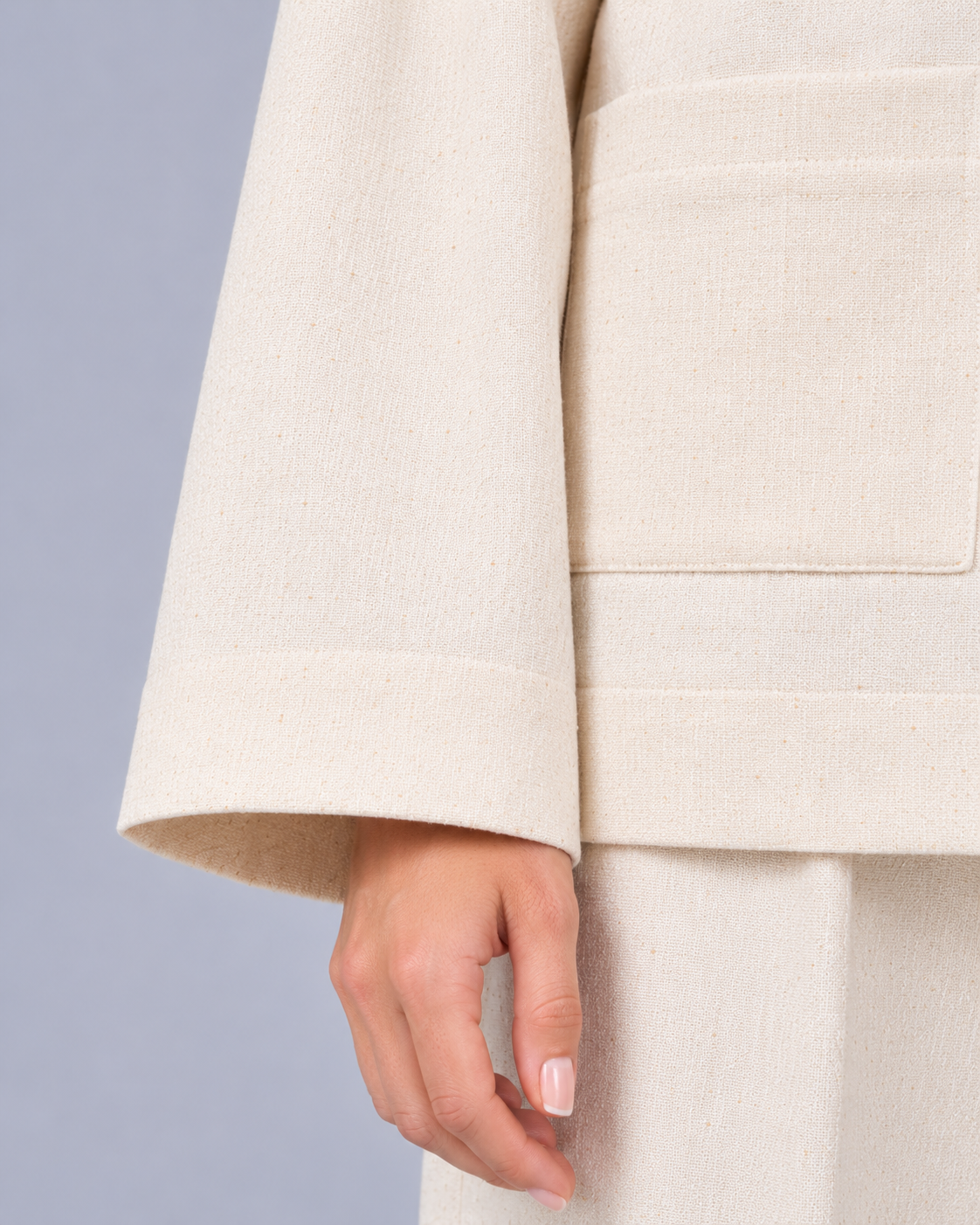 Women's Mandarin Collar Tailored Blazer