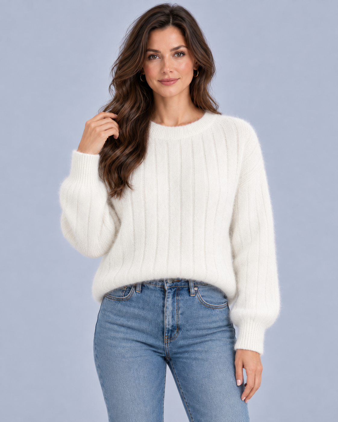 Women's 100% Cashmere Sweater | Elegant Soft Knit Jumper