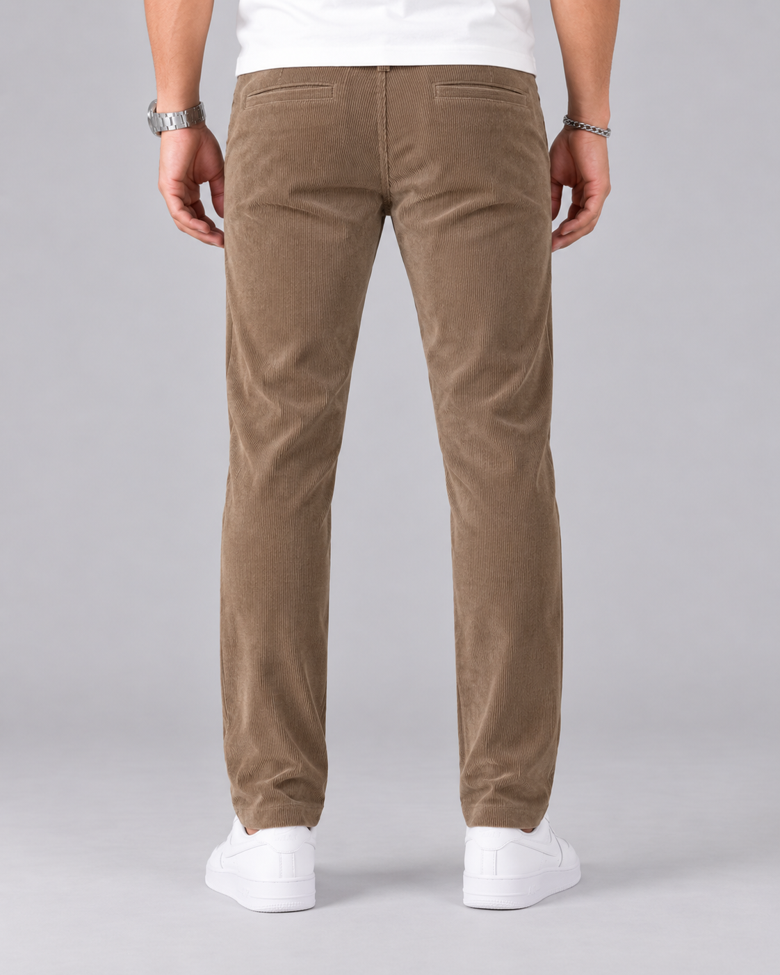 Men's Durable Corduroy Pants | Slim Fit Casual Trousers for Every Occasion