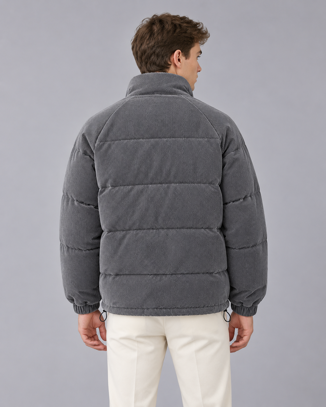 Men's Corduroy Jacket | Coat with Full-Zip and Deep Pockets