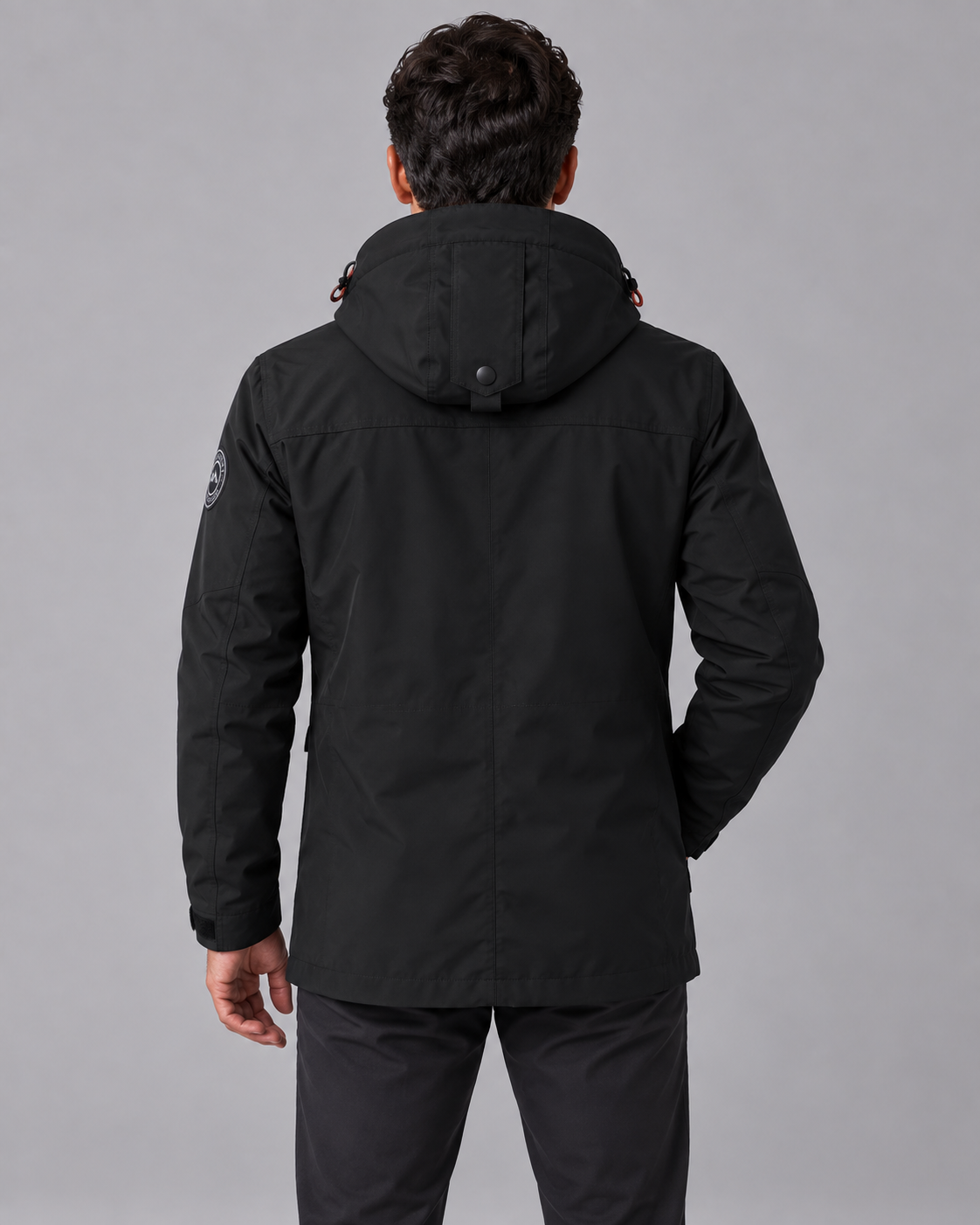 Men's Parka Hooded Jacket | Waterproof Winter Coat