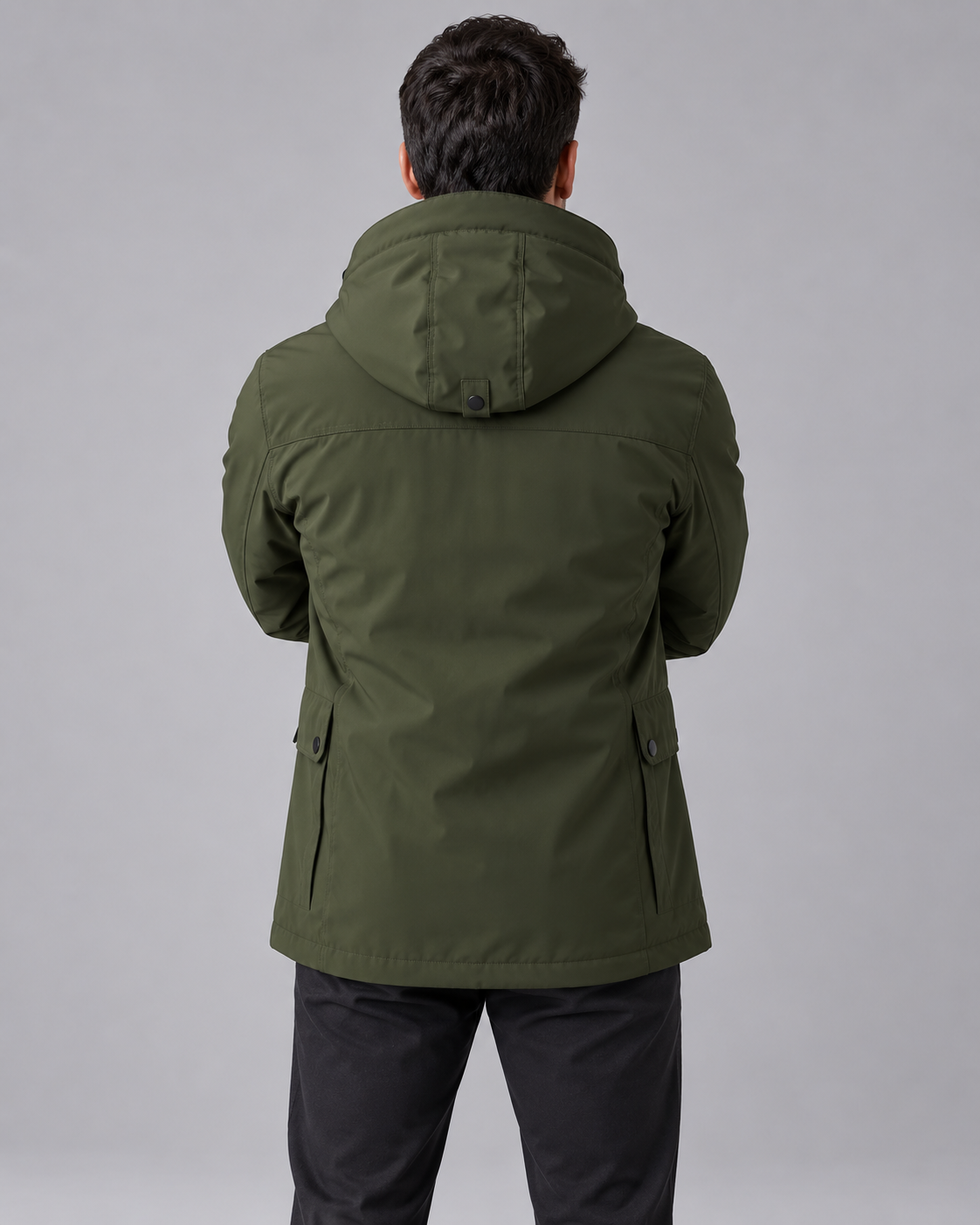 Men's Parka Hooded Jacket | Waterproof Winter Coat