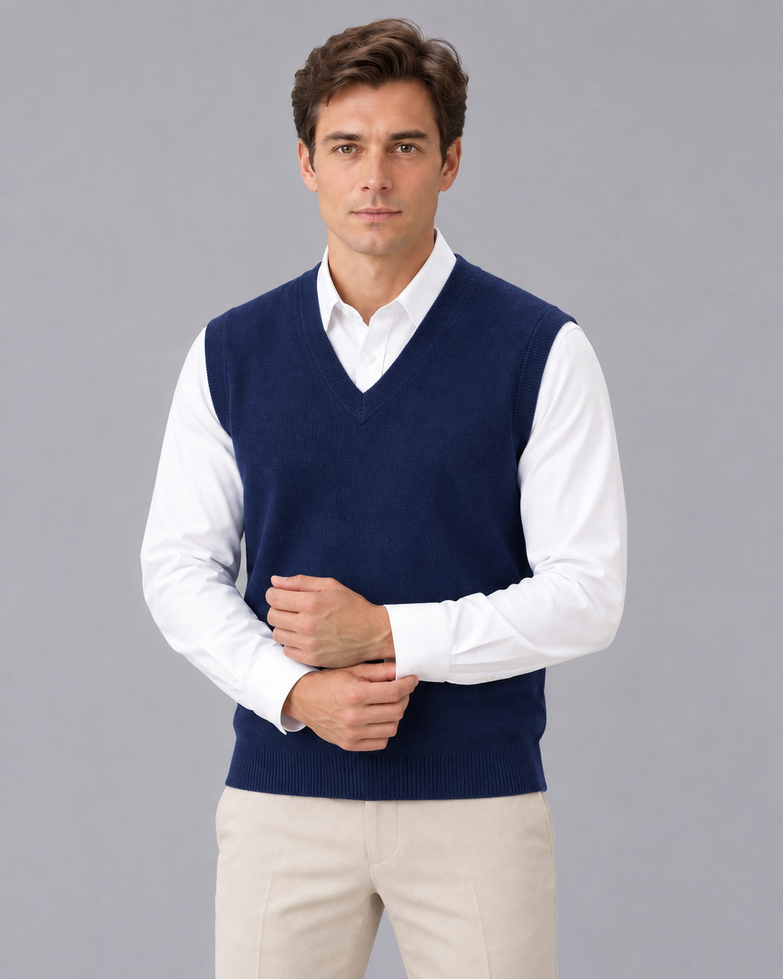 Men's Extrafine Merino Wool Sweater Vest