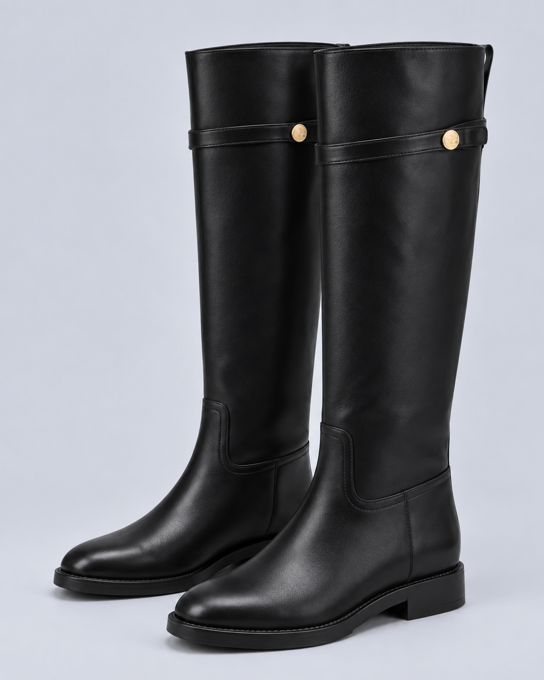 Women's Leather Knee-High Boots