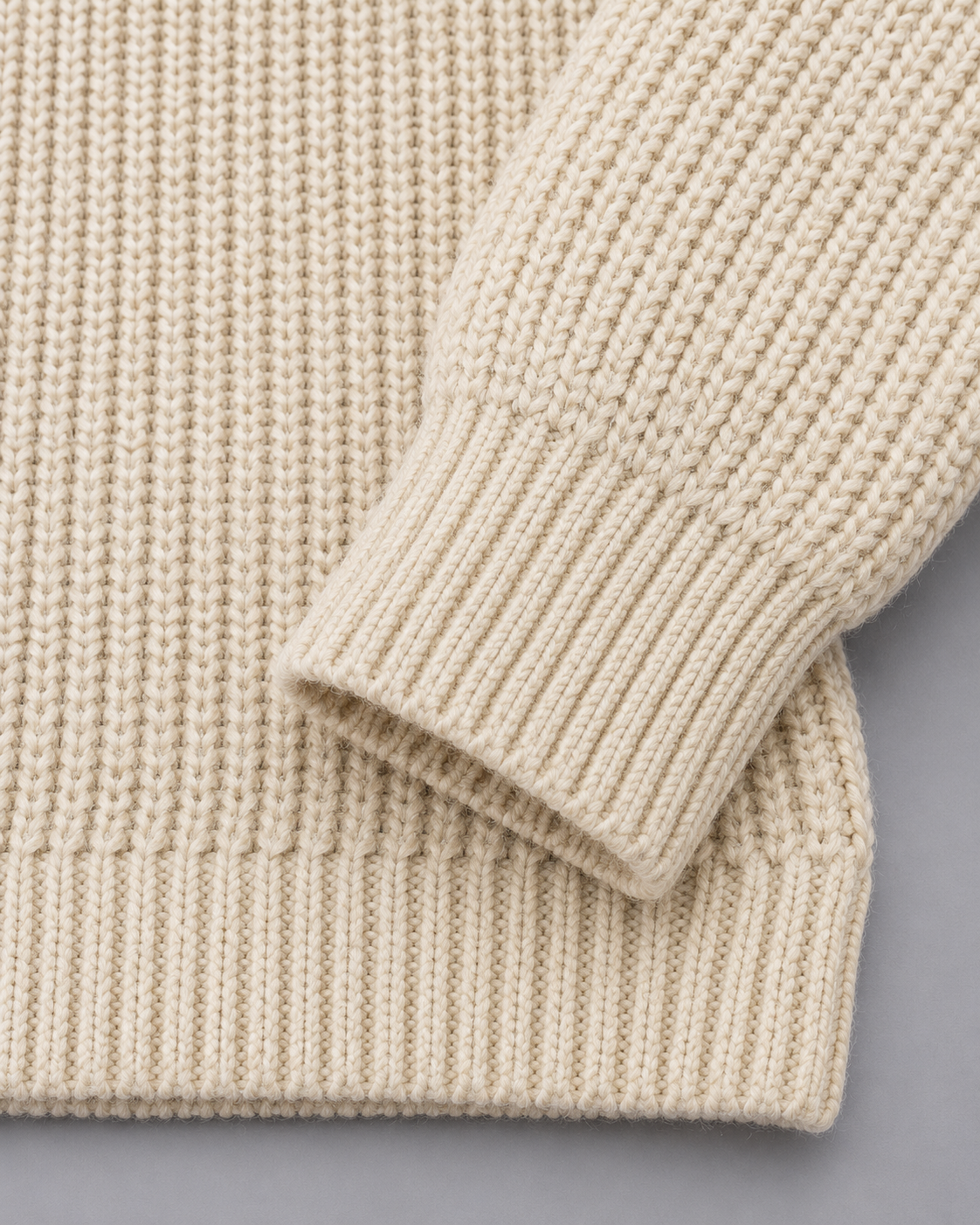 Men's Chunky Knit Turtleneck Sweater | Winter Jumper with Relaxed Fit