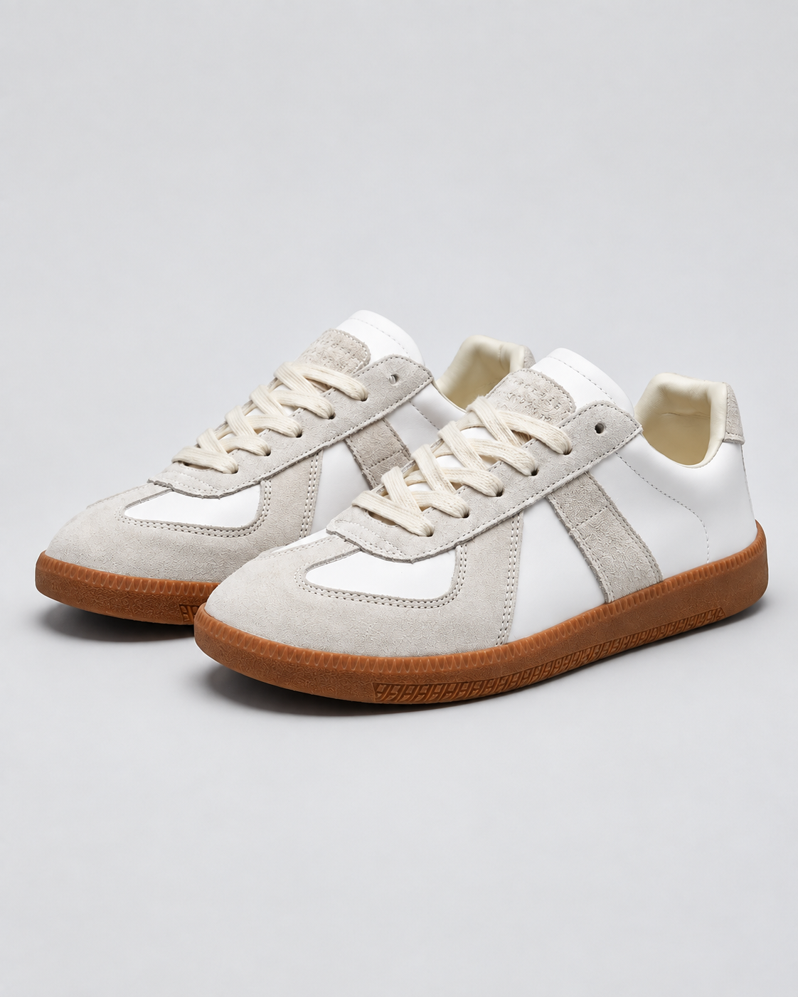 Men's Suede Lace-Up Retro Sneakers