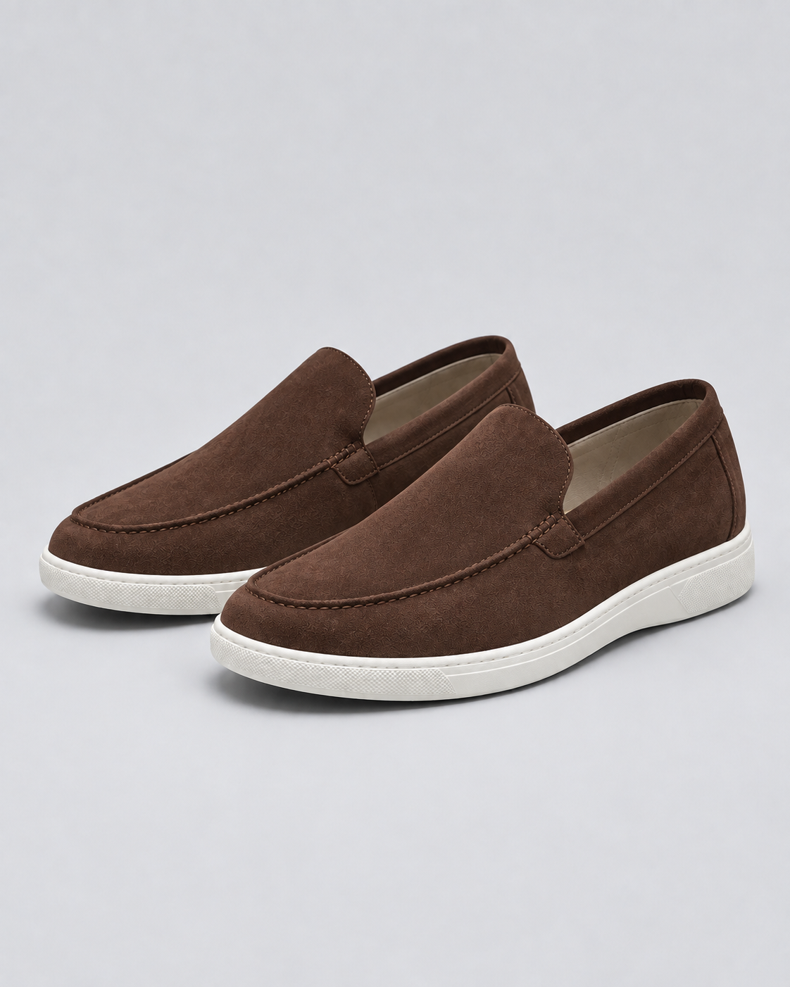 Classic Suede Slip-On Loafers