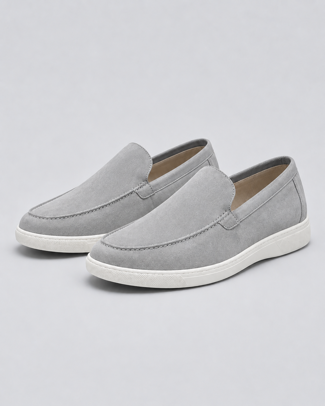 Classic Suede Slip-On Loafers