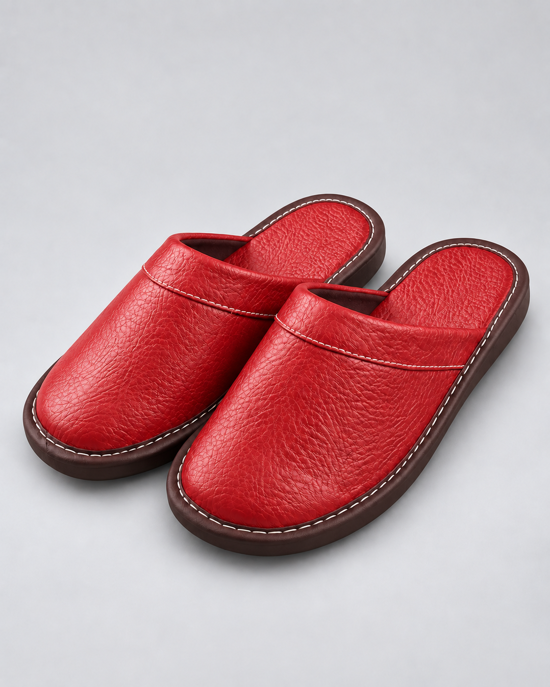 Men's Leather Slippers