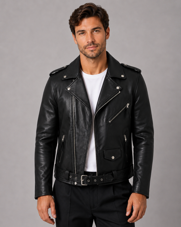 Classic Men's Leather Jacket