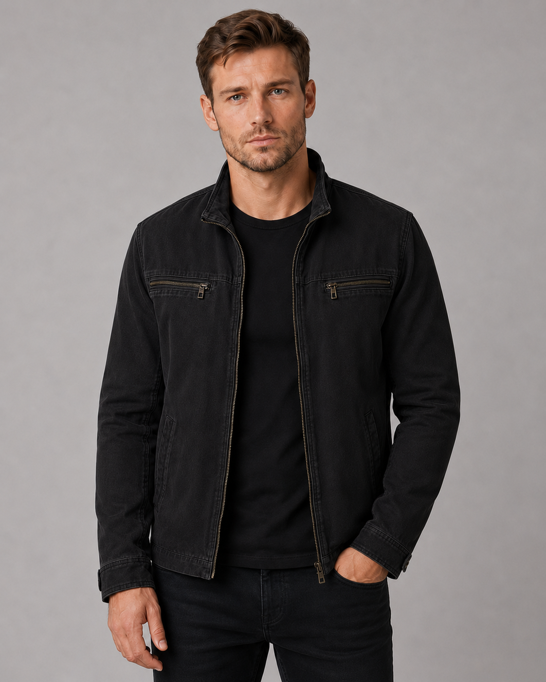 Classic Cotton Jacket for Men