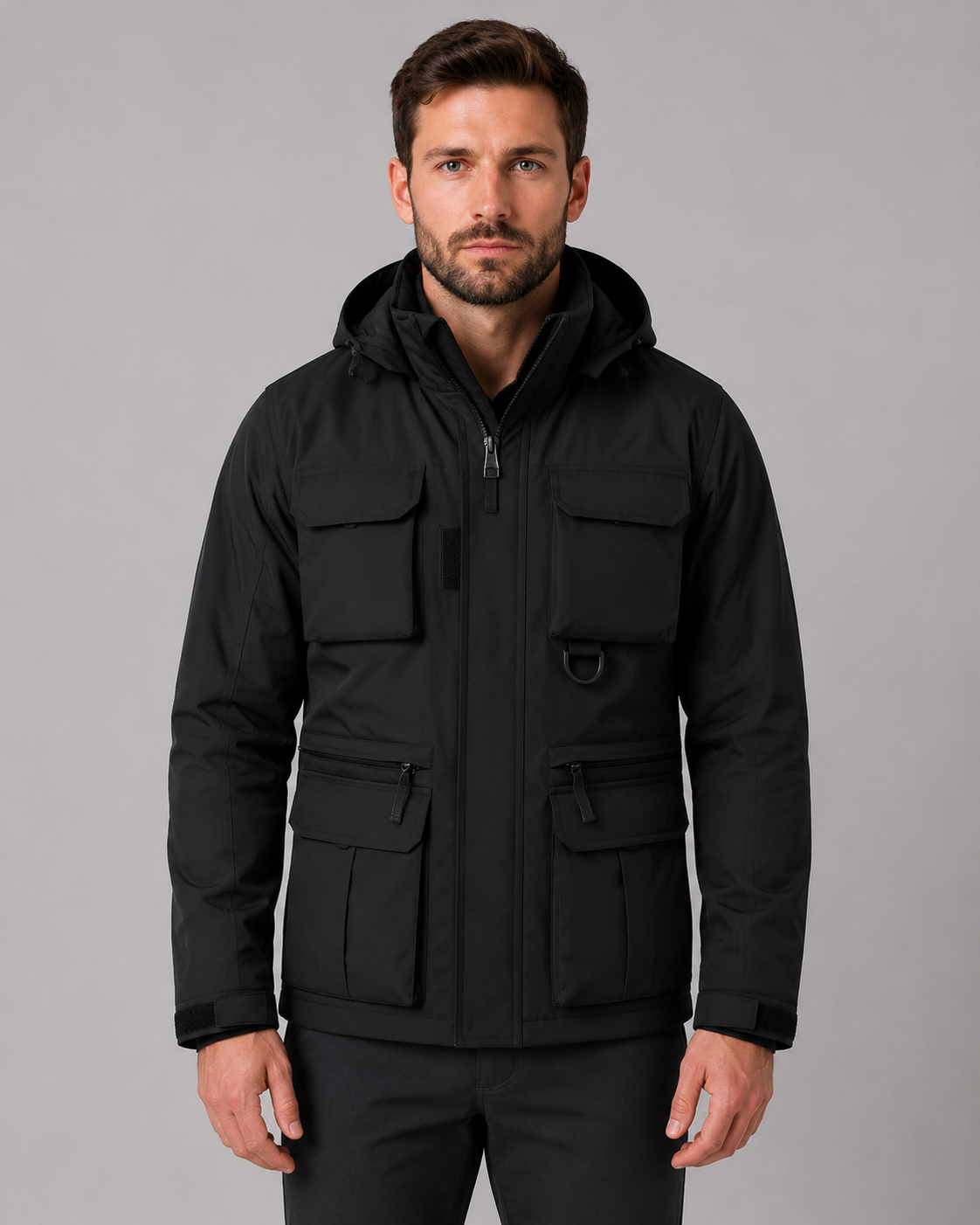 Men’s Waterproof Military Style Coat