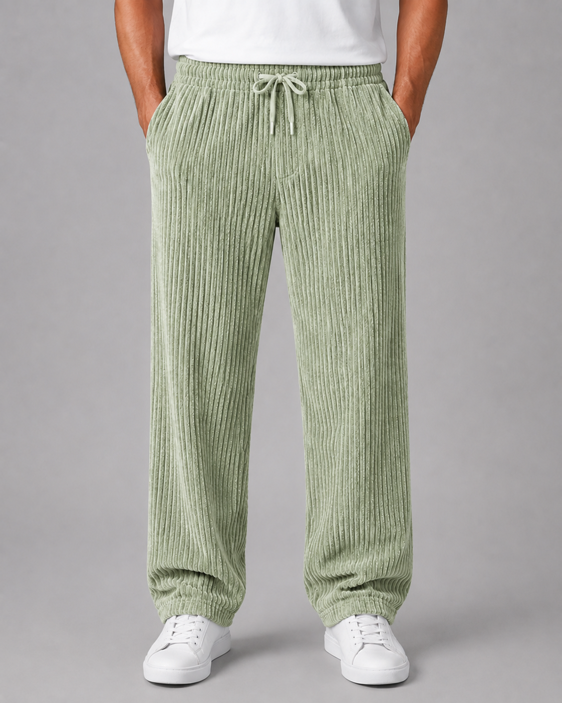 Corduroy Trousers for Men - Relaxed Fit