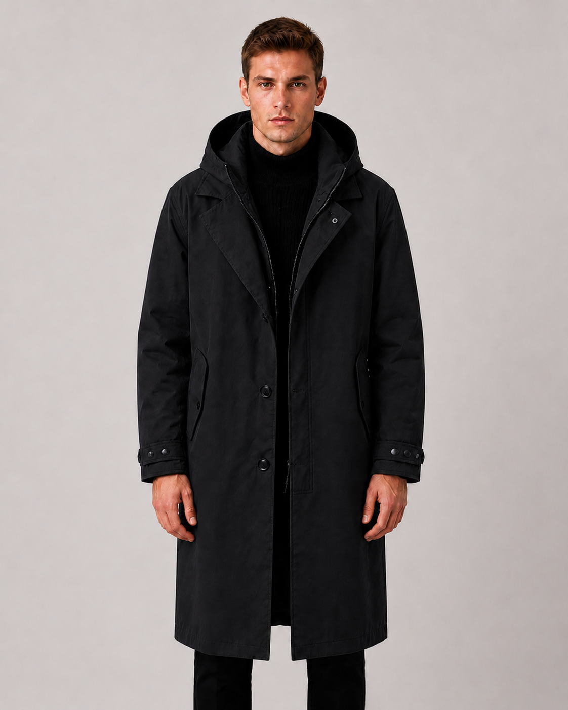 Men's Waterproof All-Weather Raincoat