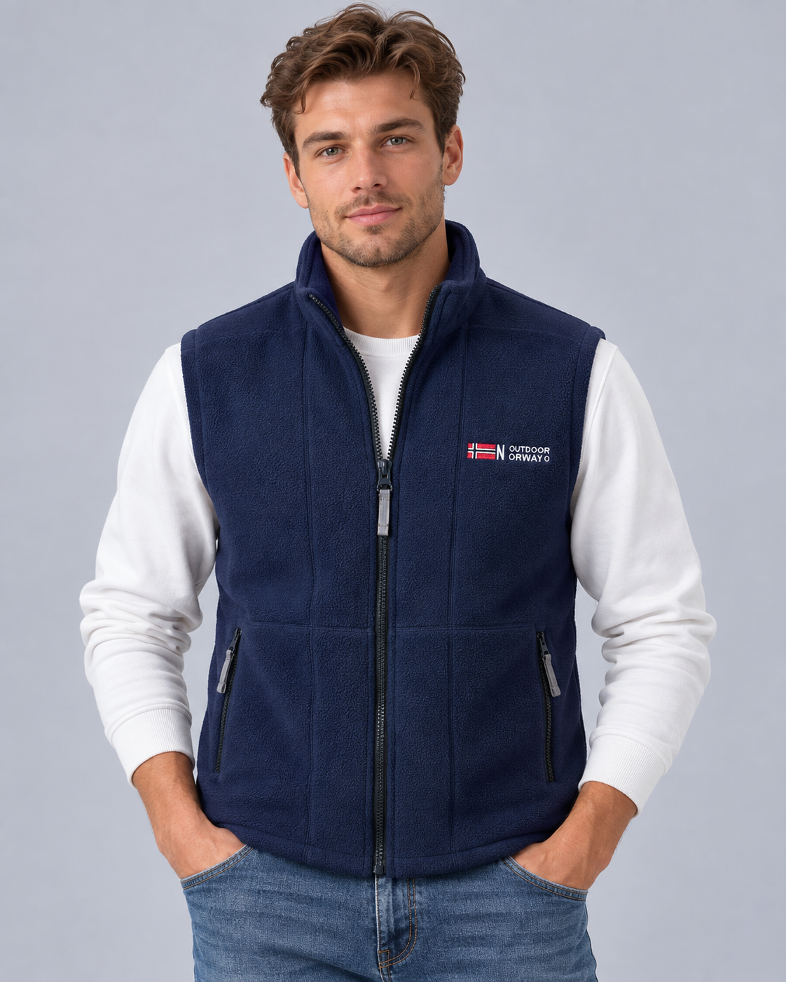 Men's Lightweight Fleece Gilet | Insulated Layering Bodywarmer