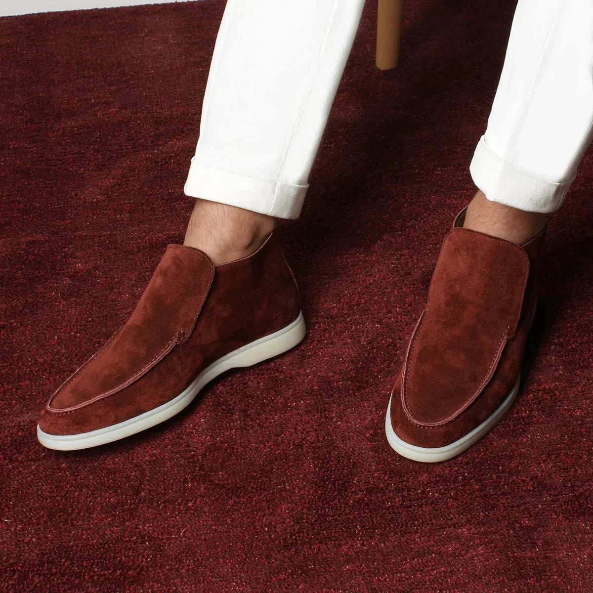 Men's Slip-On Suede Shoes