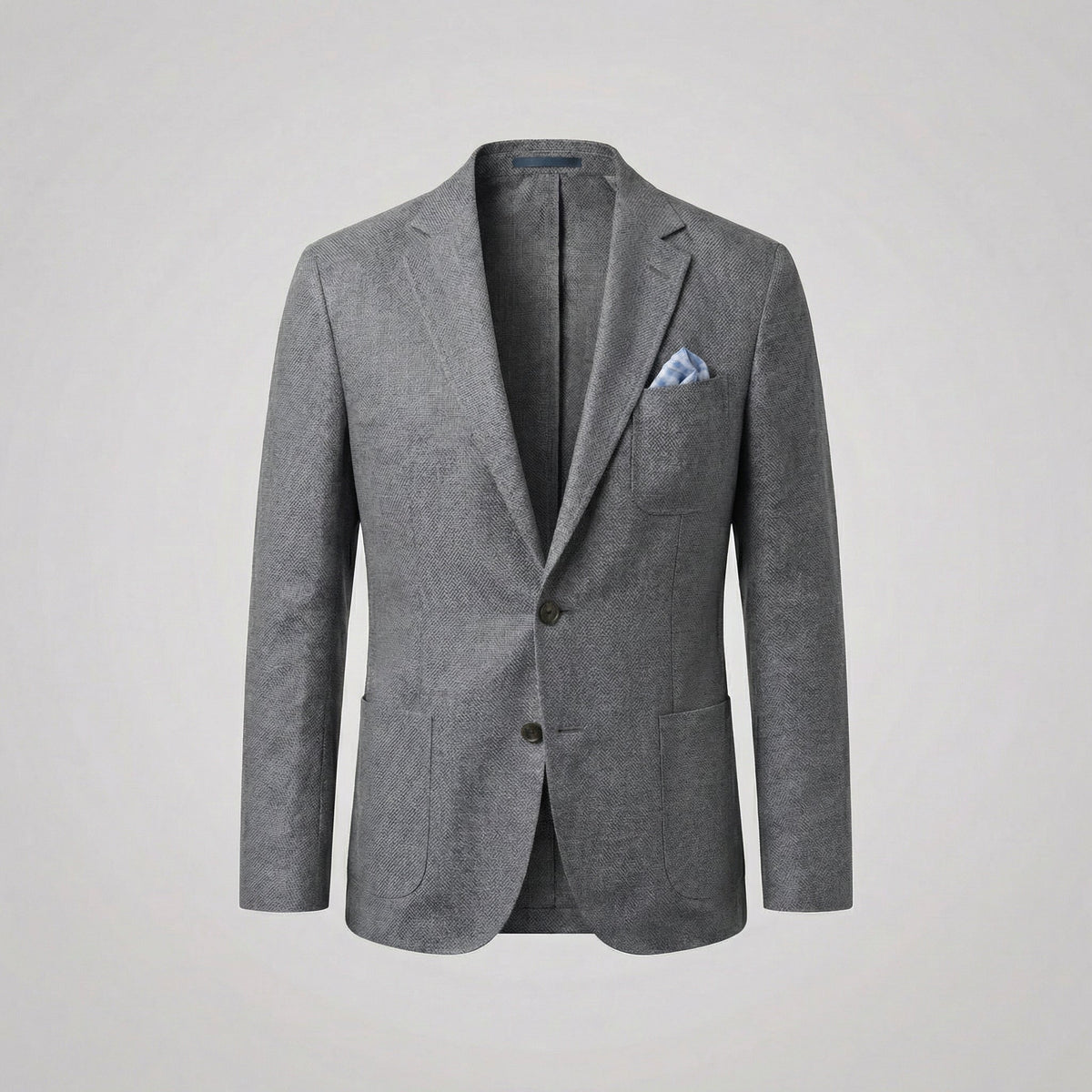 Men's Slim Fit Linen-Blend Blazer
