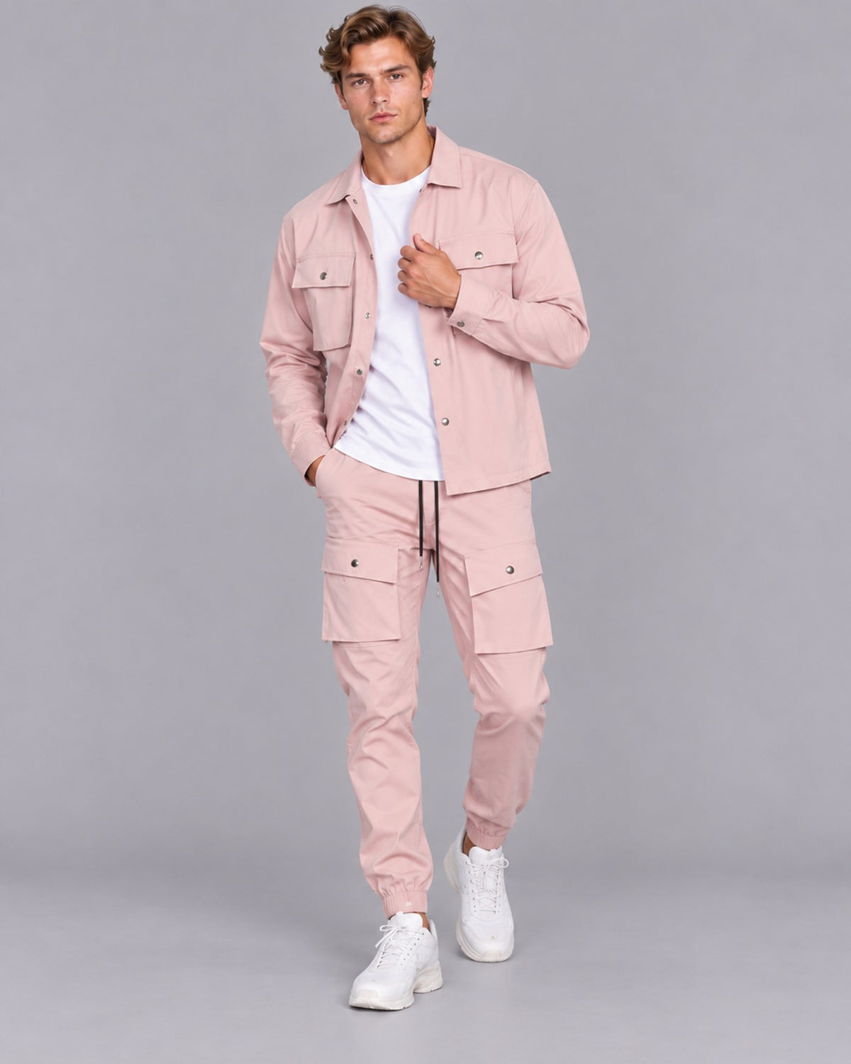 Men's Cargo Co-Ord Set | Two-Piece Outfit