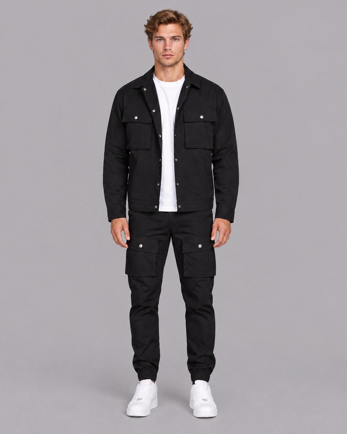 Men's Cargo Co-Ord Set | Two-Piece Outfit