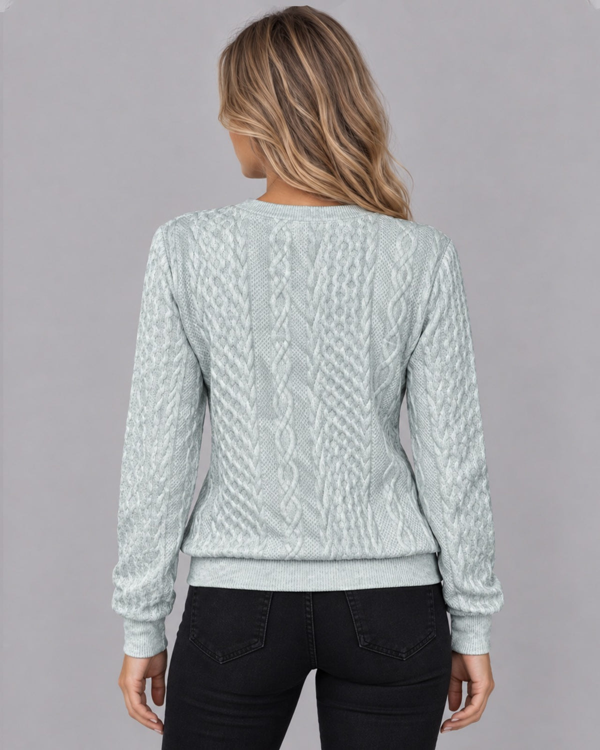 Women's Cotton Zip-Up Jumper | Long Sleeve Casual Top