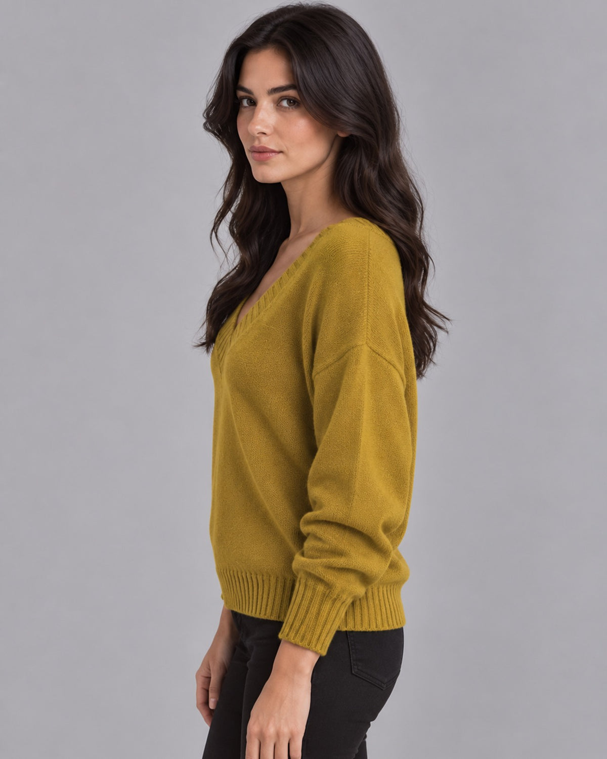 Women's Knit Crewneck Sweater | Long Sleeve Jumper