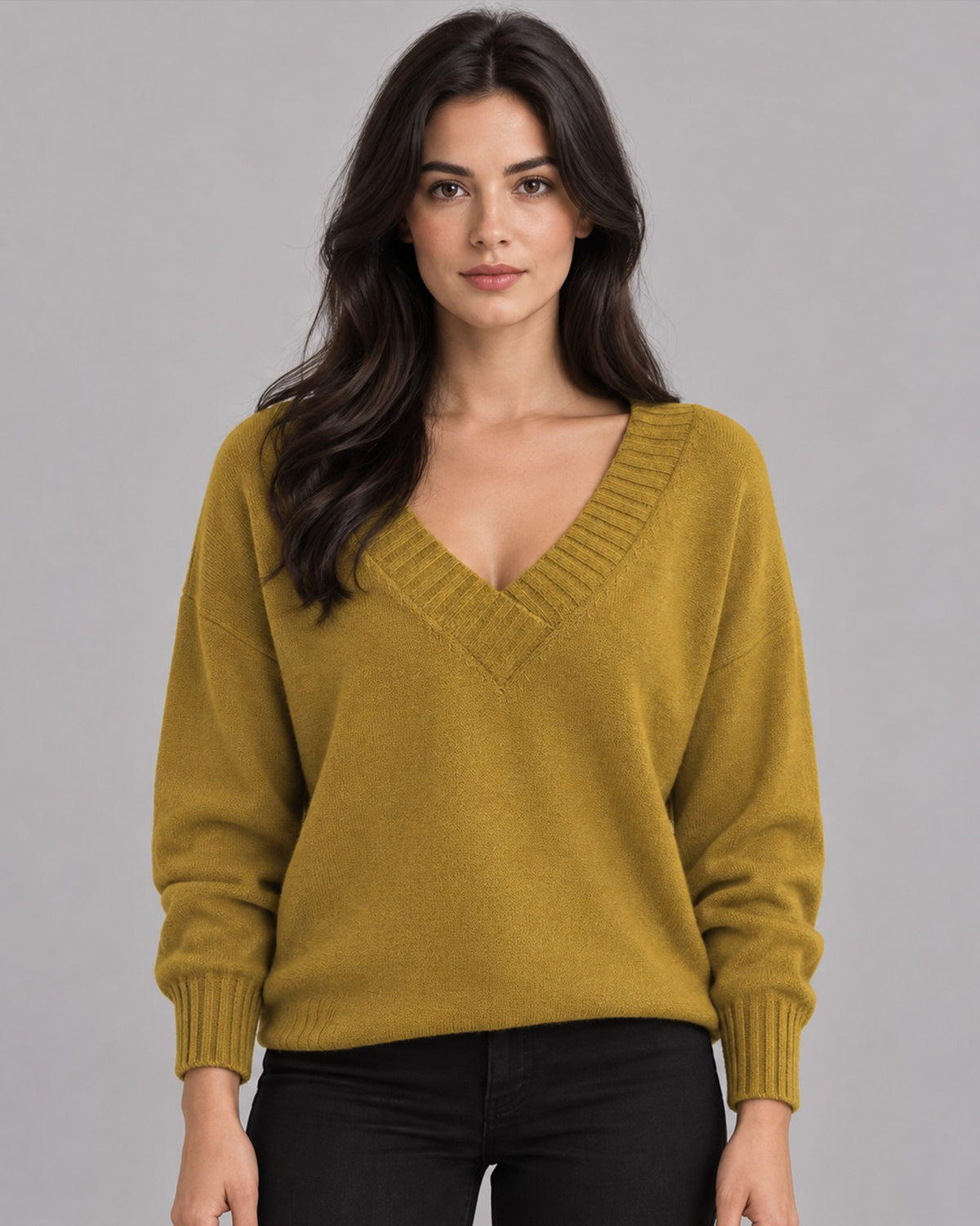 Women's Knit Crewneck Sweater | Long Sleeve Jumper