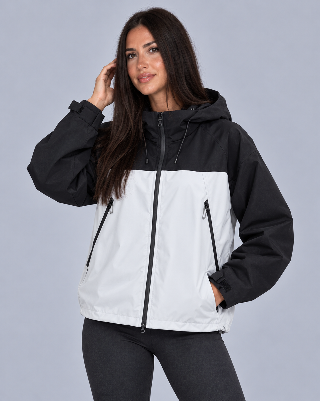 Women's Waterproof Rain Jacket with Hood