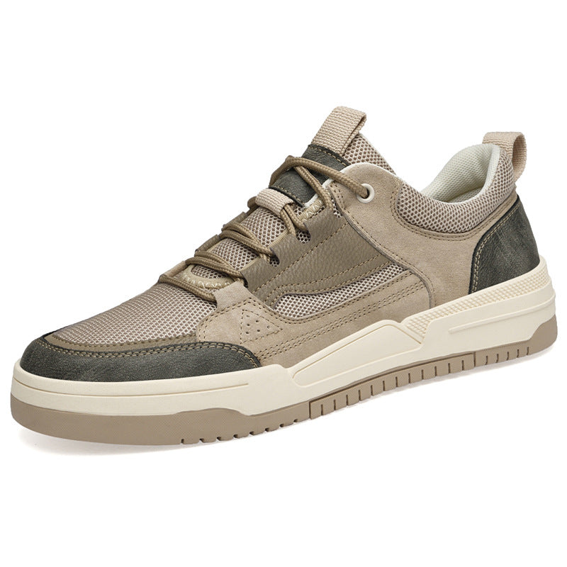 Men's Suede Mesh Trainers